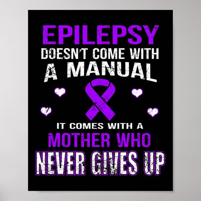 Epilepsi Kommer Med En Mor Som Aldrig Ger Upp  Poster (Framsidan)