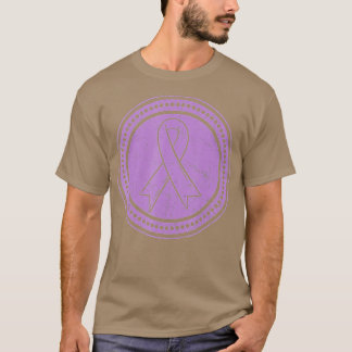 Epilepsi Lila Supportör Gif T Shirt