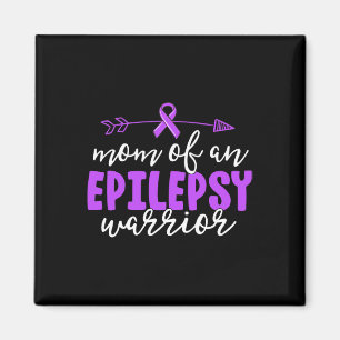 Epilepsi Mamma Lila Ribbon Awareness Mor 1 Magnet