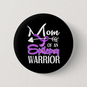 Epilepsi Mamma Lila Ribbon Awareness Mor 2 Knapp