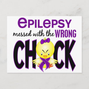 Epilepsi med fel Chick Vykort