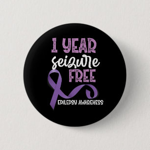 Epilepsi Medeness 1 Year Seizure Free Ribbon Knapp
