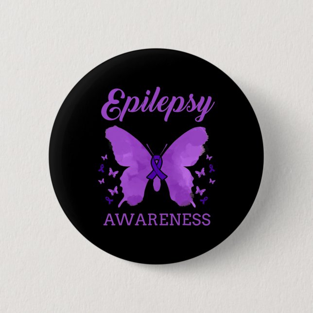 Epilepsi Medeness Butterflies Epilepsi Knapp (Framsida)
