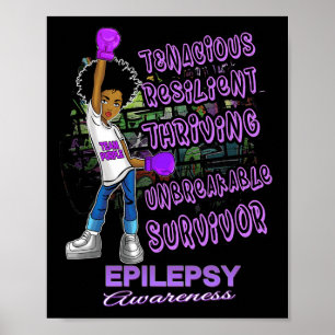 Epilepsi Medeness Melanin Black Women Obrytbara Poster