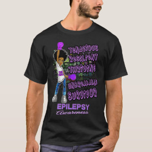 Epilepsi Medeness Melanin Black Women Obrytbara T Shirt