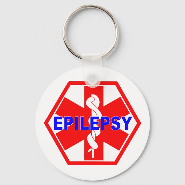 EPILEPSI MEDICINSKT ID NYCKELRING (Framsida)