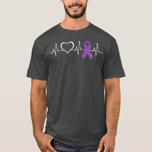 Epilepsi Medvetenhet Epilepsi Medanhet Hjärtat T Shirt