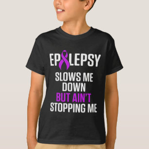 Epilepsi Medvetenhet Sakar Mig Epileptisk Krigare T Shirt