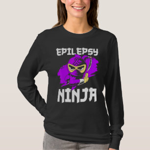 Epilepsi Ninja Shinobi I Bära Lila Epilepsi Sei T Shirt