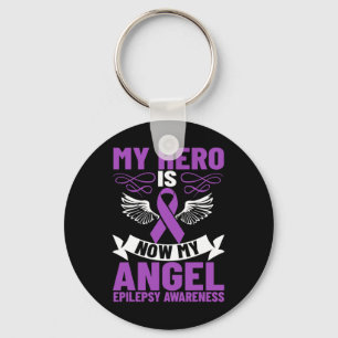 Epilepsi Ribbon My Hero är nu min epilepsi A Nyckelring