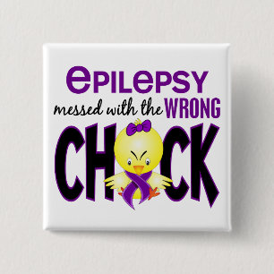 Epilepsi röra med den fla chicken knapp