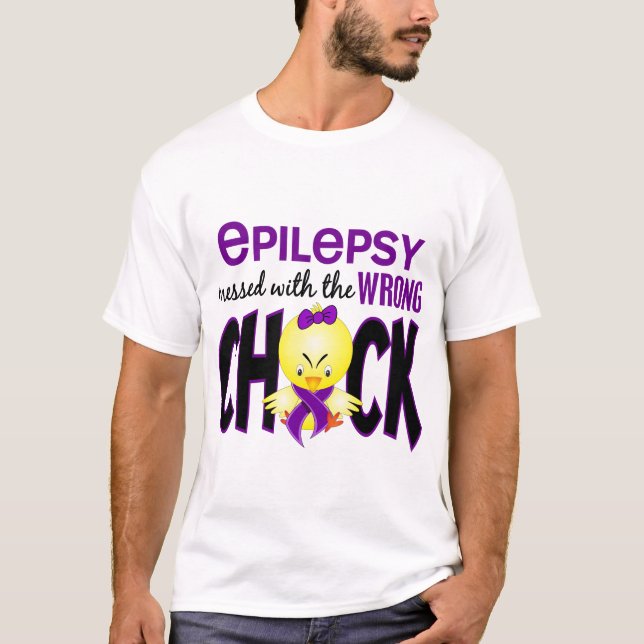 Epilepsi röra med den fla chicken tee shirt (Framsida)