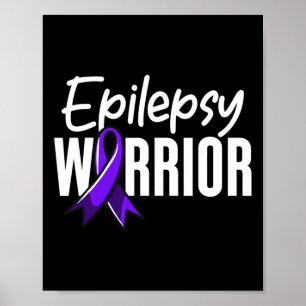 Epilepsi Warrior Clothing - Epilepsy Awareness Poster