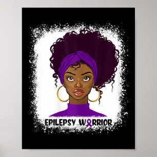 Epilepsi Warrior Fighter Support Epilepsy Awarenes Poster