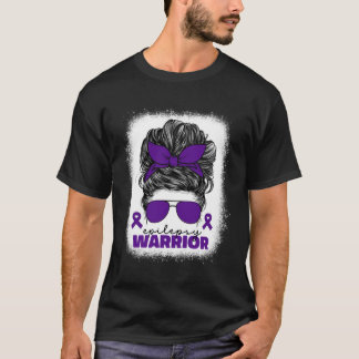Epilepsi Warrior for Women Mamma Lila Epilepsy Awa T Shirt