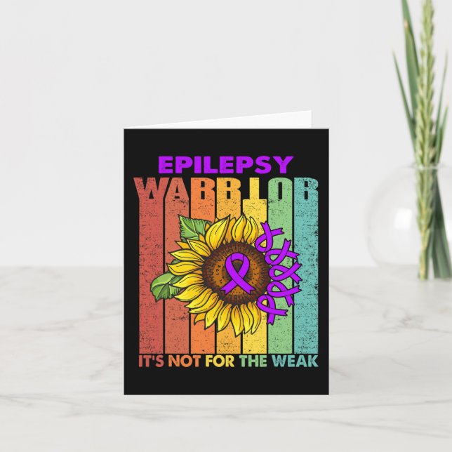 Epilepsianfall Det är inte för det svaga Kort (Framsida)