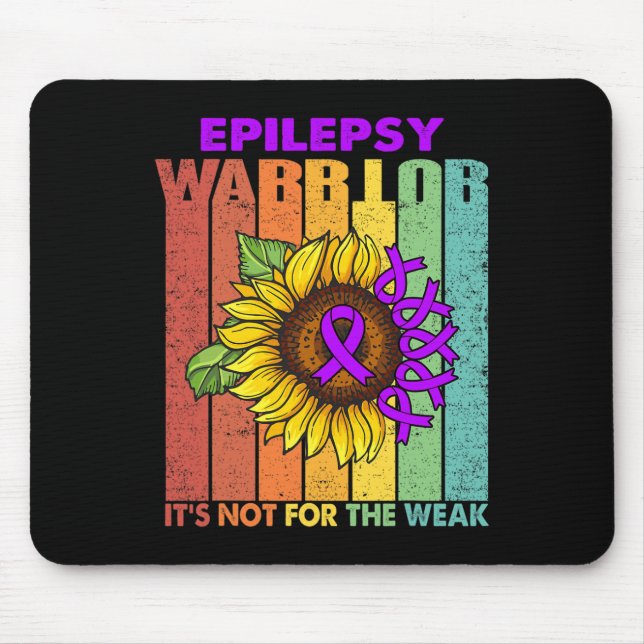 Epilepsianfall Det är inte för det svaga Musmatta (Framsidan)