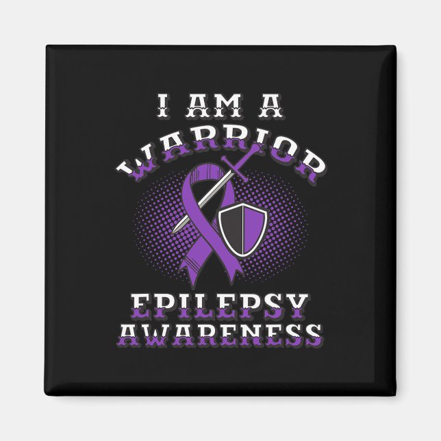 Epilepsianfall Epilepsi Epileptikasjukdom Magnet (Framsidan)