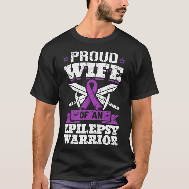Epilepsianfall Maka Epileptikasjukdom A T Shirt (Framsida)
