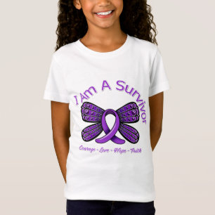 Epilepsifjäril mig förmiddag en överlevande t-shirt