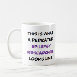 epilepsiforskare, hängiven kaffemugg