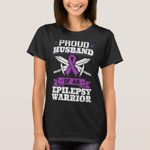 Epilepsikrigare Husbynd Epileptiskt Anfallssyndrom T Shirt