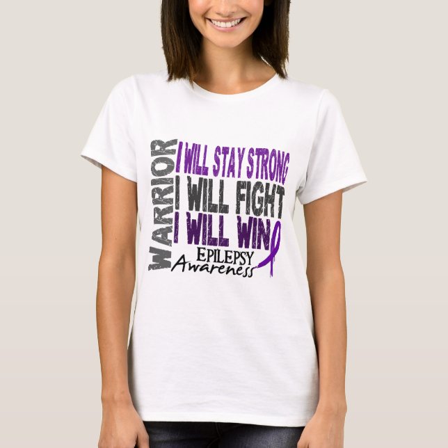 Epilepsikrigare T-shirt (Framsida)