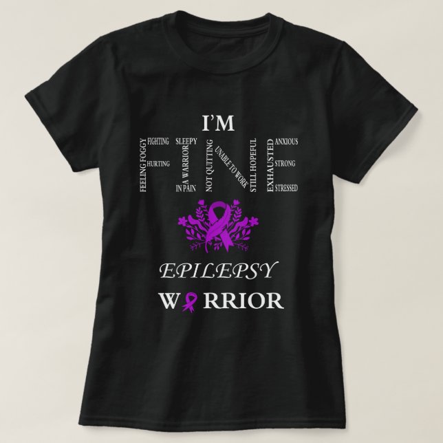 Epilepsikrigerskjorta T Shirt (Design framsida)