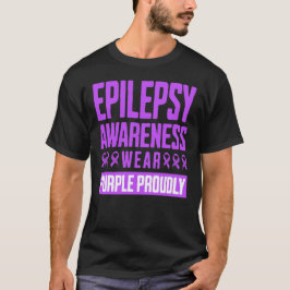 Epilepsimedvetande - Bär Lila med Stolthet T Shirt