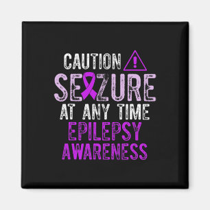 Epilepsimedvetande Epileptisk Warrior Överlevande Magnet