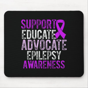Epilepsimedvetande Epileptisk Warrior Överlevande  Musmatta