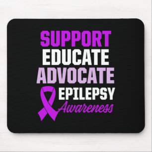 Epilepsimedvetande Epileptisk Warrior Överlevande  Musmatta