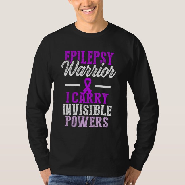 Epilepsimedvetande Epileptiskt anfall Survivor 2 2 T Shirt (Framsida)