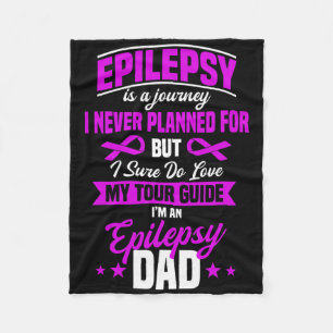 Epilepsimedvetande Epileptiskt Anfallssyndrom Papp Fleecefilt