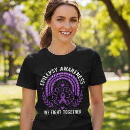 Epilepsimedvetande Vi Kämpar Tillsammans T Shirt