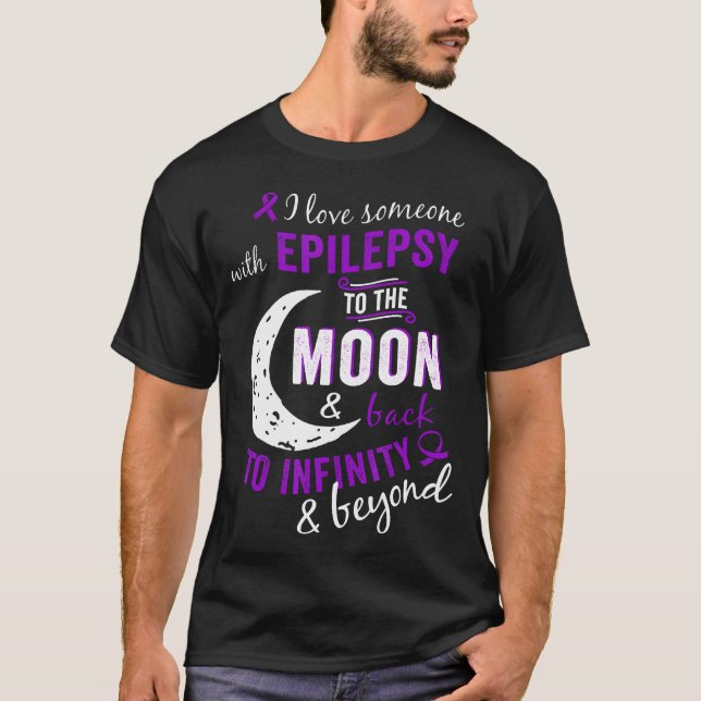 Epilepsimedvetandegörande Shirts - Epilepsimedveta T Shirt (Framsida)