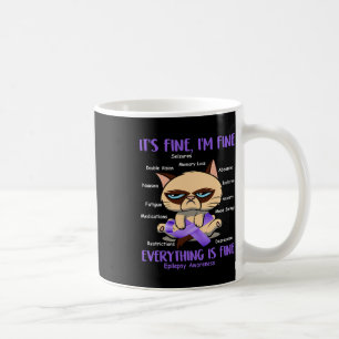 Epilepsimedvetandegrad Ditt slag är mitt slag. Kaffemugg