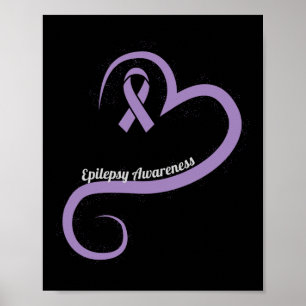Epilepsimedvetandegrad Hjärtat Poster
