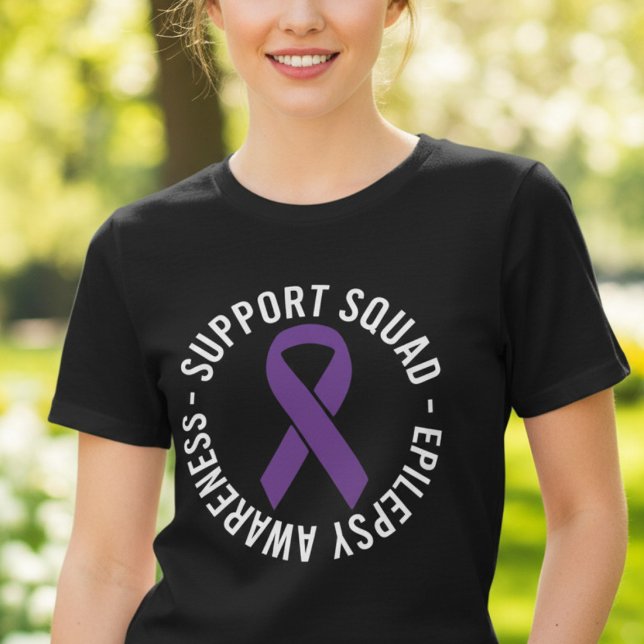 Epilepsimedvetandesupportgrupp T Shirt (Skapare uppladdad)