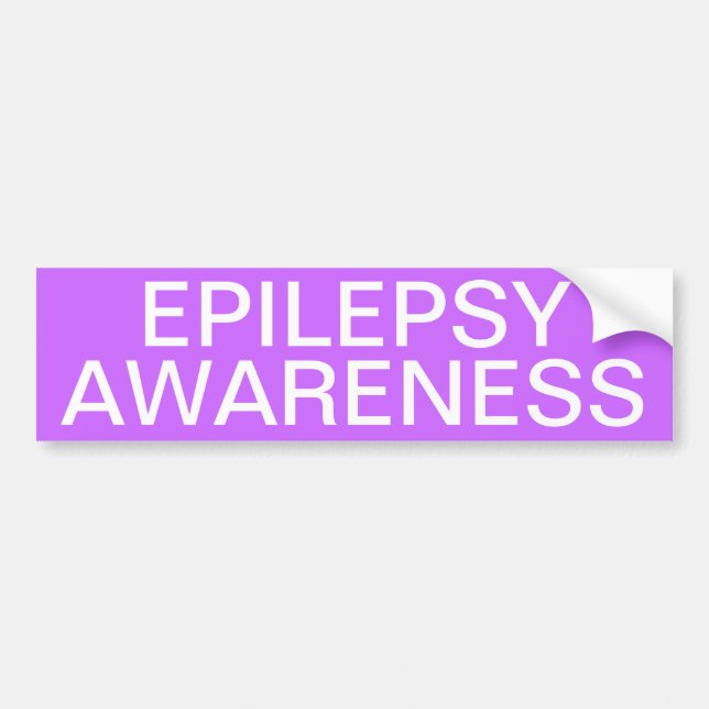Epilepsimedvetenhet Bildekal (Framsidan)