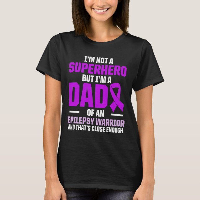 Epilepsimedvetenhet Epileptikaswarrior Survivor 20 T Shirt (Framsida)