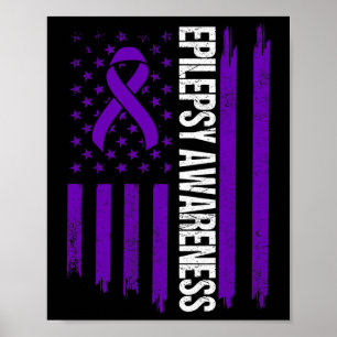 Epilepsimedvetenhet Epileptiskt anfall Survivor 3 Poster