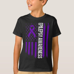 Epilepsimedvetenhet Epileptiskt anfall Survivor 3 T Shirt