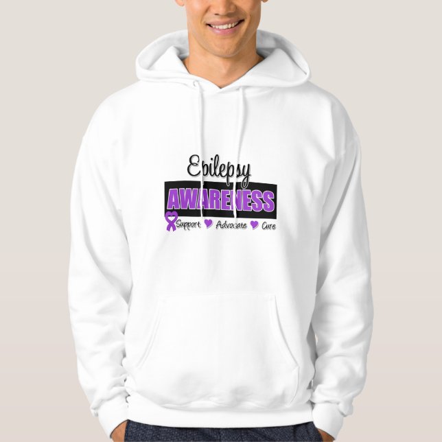 Epilepsimedvetenhet Hoodie (Framsida)