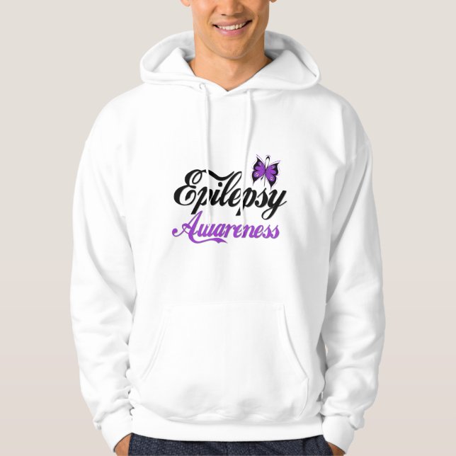 Epilepsimedvetenhet Hoodie (Framsida)