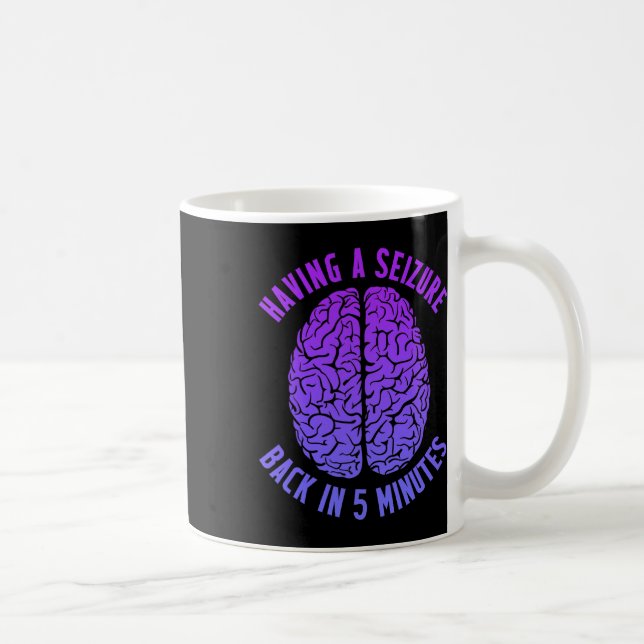 Epilepsimedvetenhet med krampanfall Epileptikavarr Kaffemugg (Höger)