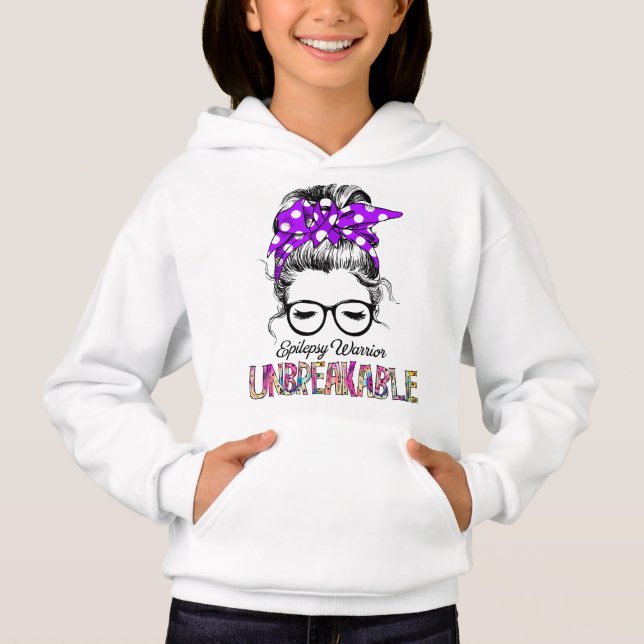 Epilepsimedvetenhet - stöd för menyfliksstöd t shirt (Framsida)