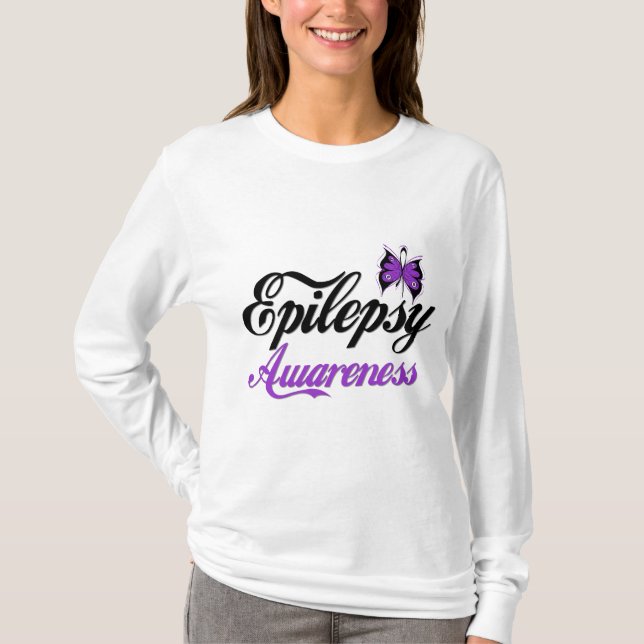 Epilepsimedvetenhet T Shirt (Framsida)