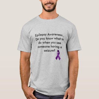 Epilepsimedvetenhet T-shirt