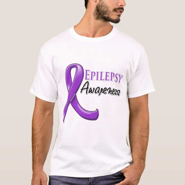 Epilepsimedvetenhetband T Shirt (Framsida)